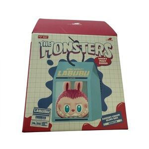 Pop Mart Labubu Wacky Mart Squishy Charm Pendant Keychain BLIND BOX NIB